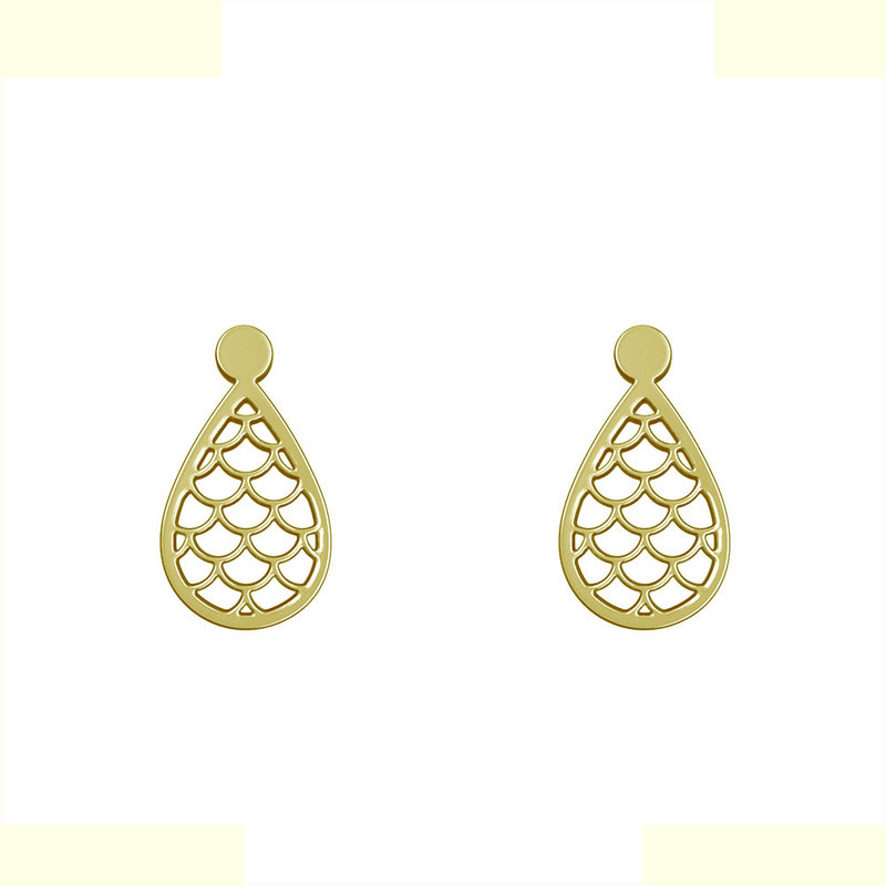 گوشواره طلا 18 عیار زنانه مدوپد مدل اشک کد GA1-11203 گوشواره طلا 18 عیار زنانه مدوپد مدل اشک کد GA1-11203