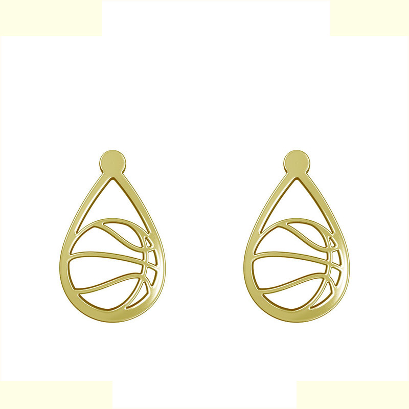 گوشواره طلا 18 عیار زنانه مدوپد مدل بسکتبال کد GA1-11262 گوشواره طلا 18 عیار زنانه مدوپد مدل بسکتبال کد GA1-11262