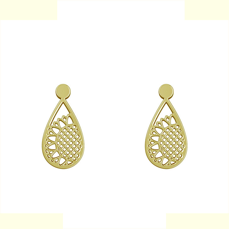 گوشواره طلا 18 عیار زنانه مدوپد مدل گل کد GA1-11458 گوشواره طلا 18 عیار زنانه مدوپد مدل گل کد GA1-11458