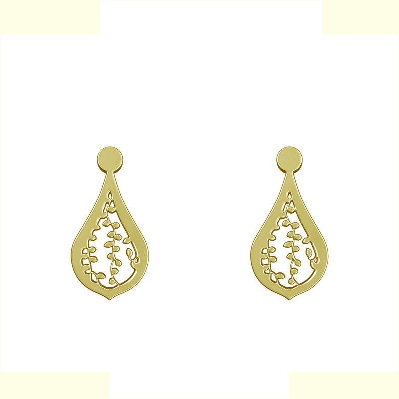 گوشواره طلا 18 عیار زنانه مدوپد مدل اشک کد GA1-11489 گوشواره طلا 18 عیار زنانه مدوپد مدل اشک کد GA1-11489