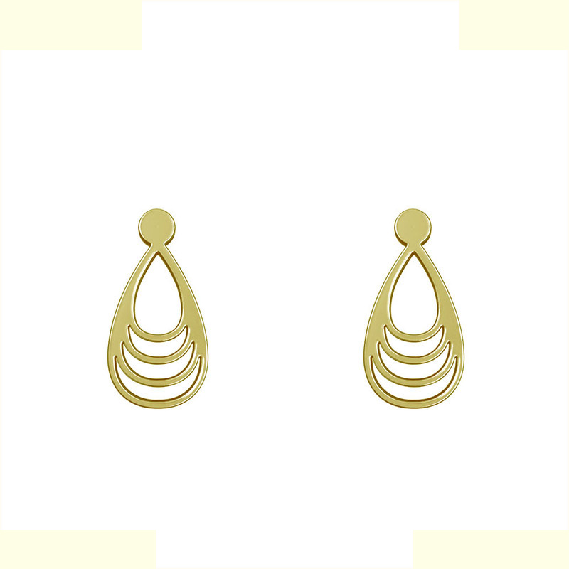 گوشواره طلا 18 عیار زنانه مدوپد مدل اشک کد GA1-11538 گوشواره طلا 18 عیار زنانه مدوپد مدل اشک کد GA1-11538