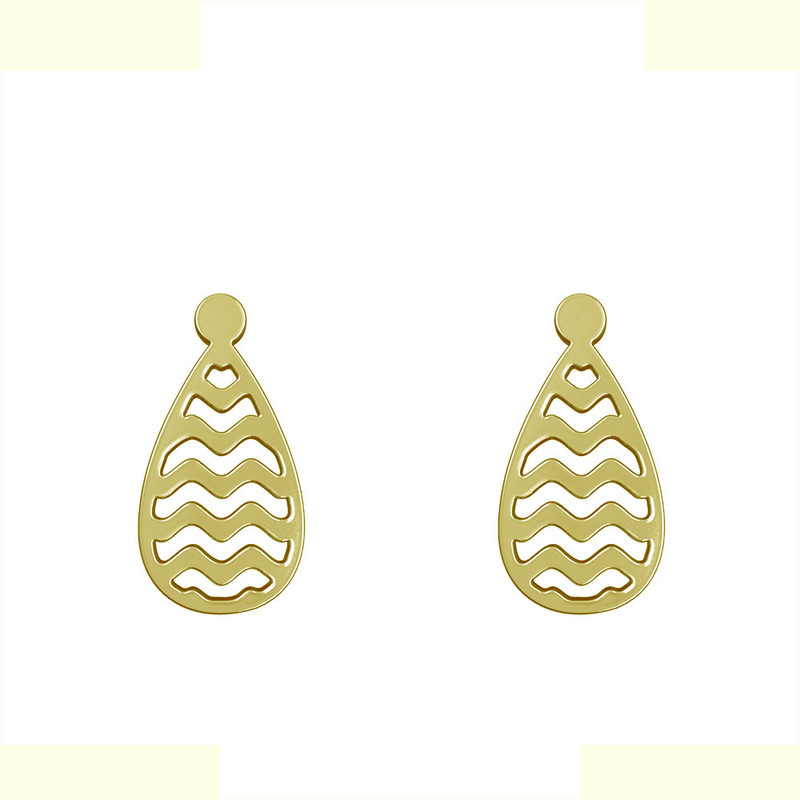 گوشواره طلا 18 عیار زنانه مدوپد مدل اشک کد GA1-11586 گوشواره طلا 18 عیار زنانه مدوپد مدل اشک کد GA1-11586