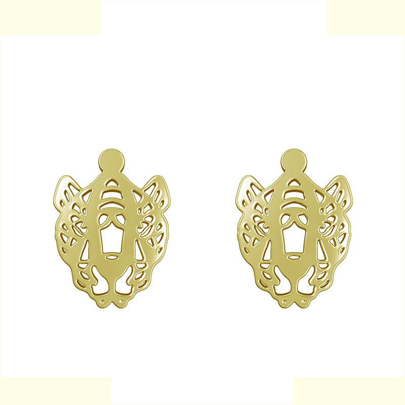 گوشواره طلا 18 عیار زنانه مدوپد مدل ببر کد GA1-11644 گوشواره طلا 18 عیار زنانه مدوپد مدل ببر کد GA1-11644