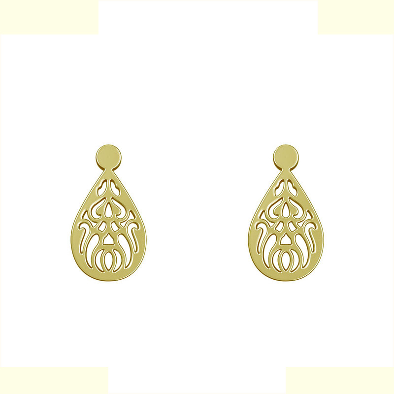 گوشواره طلا 18 عیار زنانه مدوپد مدل هندسی کد GA1-11765 گوشواره طلا 18 عیار زنانه مدوپد مدل هندسی کد GA1-11765