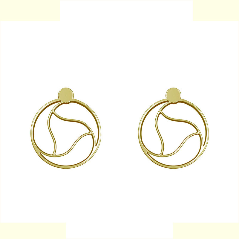 گوشواره طلا 18 عیار زنانه مدوپد مدل دایره کد GA1-11817 گوشواره طلا 18 عیار زنانه مدوپد مدل دایره کد GA1-11817