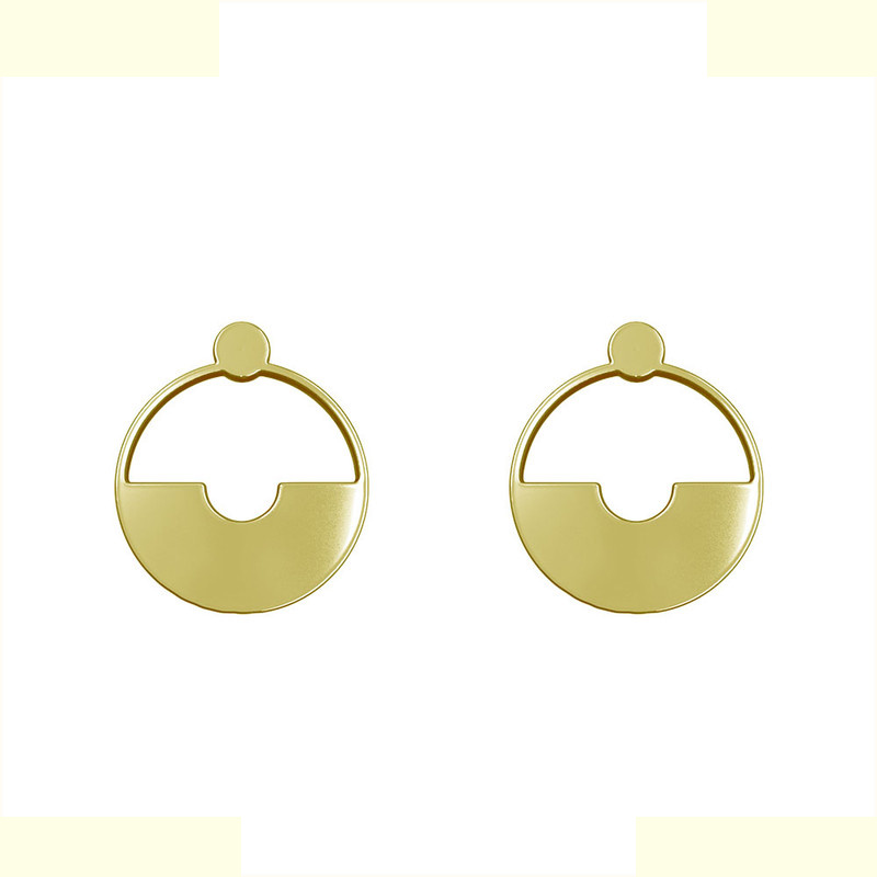 گوشواره طلا 18 عیار زنانه مدوپد مدل دایره کد GA1-11818 گوشواره طلا 18 عیار زنانه مدوپد مدل دایره کد GA1-11818