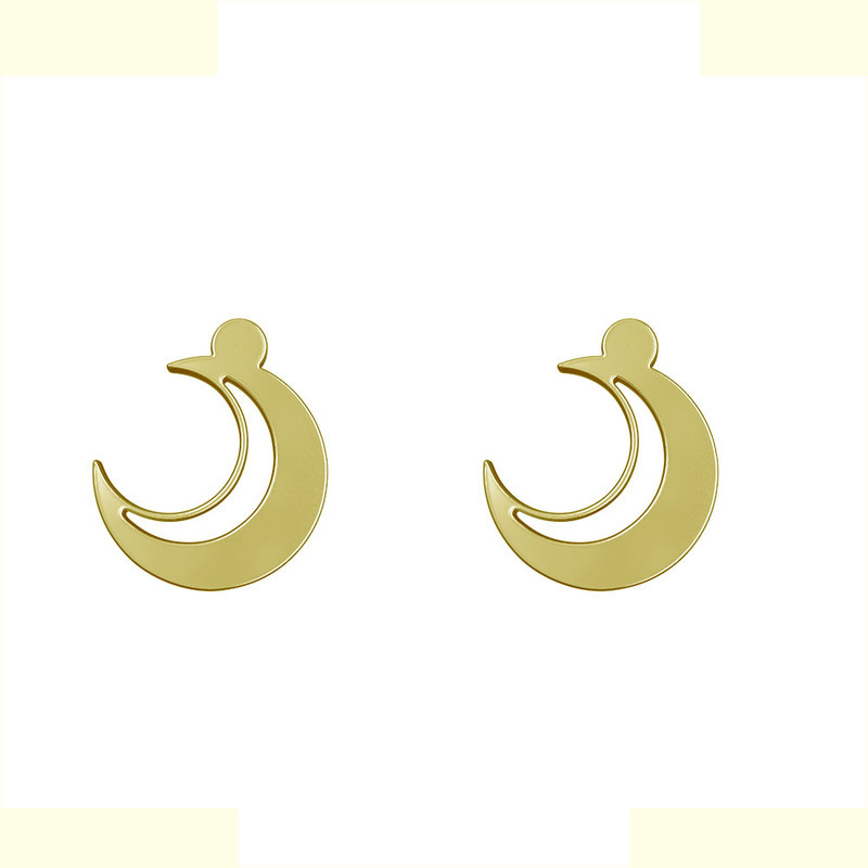 گوشواره طلا 18 عیار زنانه مدوپد مدل ماه کد GA1-11819 گوشواره طلا 18 عیار زنانه مدوپد مدل ماه کد GA1-11819