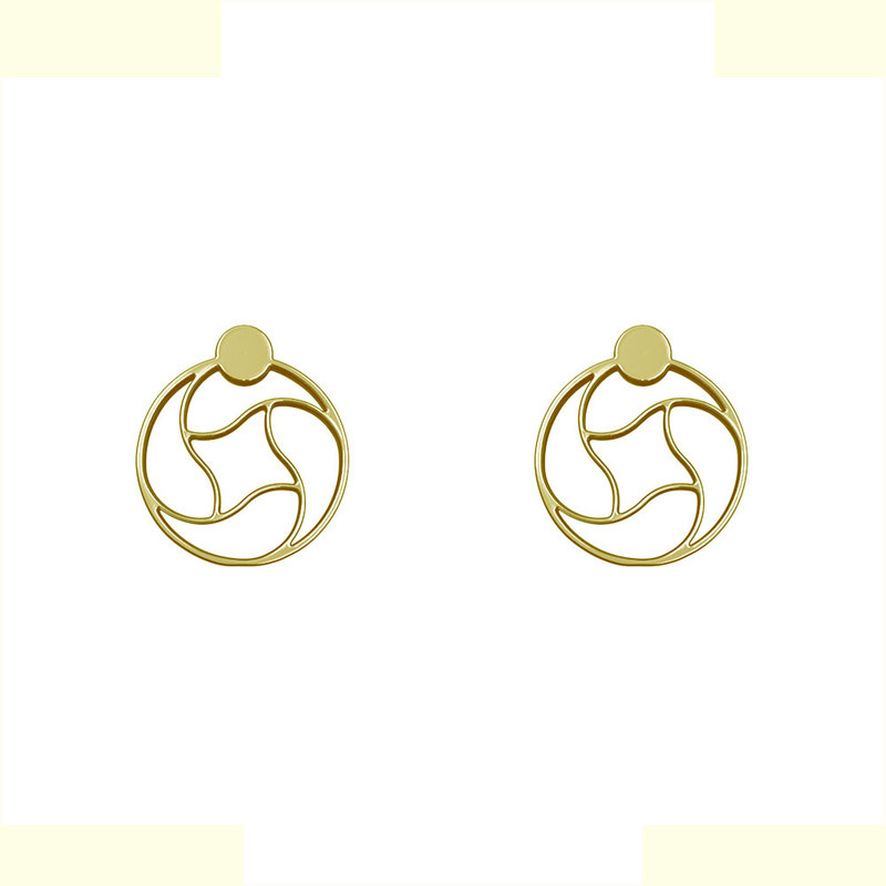 گوشواره طلا 18 عیار زنانه مدوپد مدل دایره کد GA1-11835 گوشواره طلا 18 عیار زنانه مدوپد مدل دایره کد GA1-11835