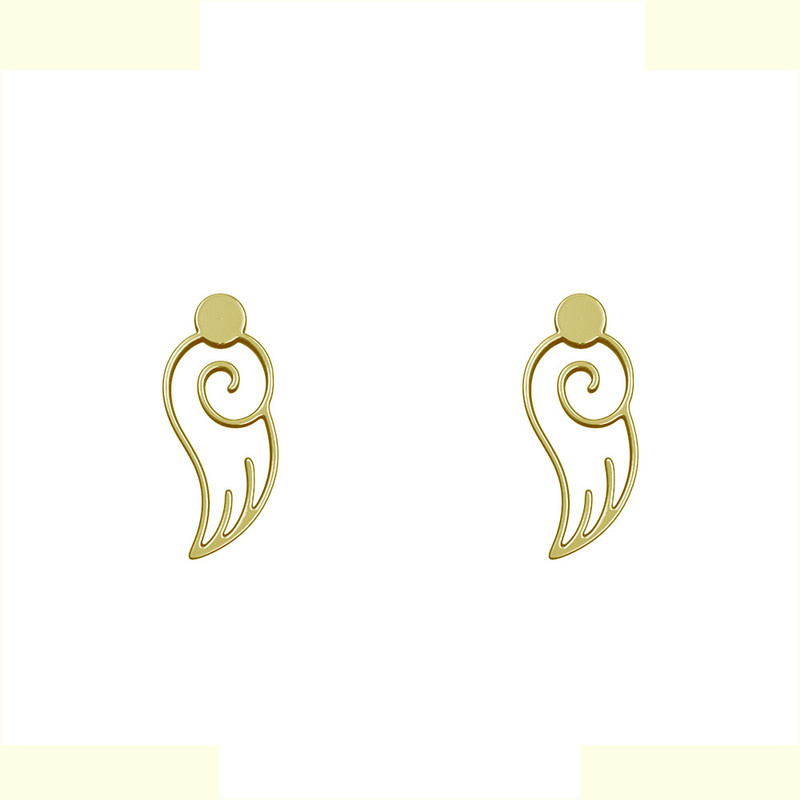 گوشواره طلا 18 عیار زنانه مدوپد مدل بال کد GA1-11889 گوشواره طلا 18 عیار زنانه مدوپد مدل بال کد GA1-11889