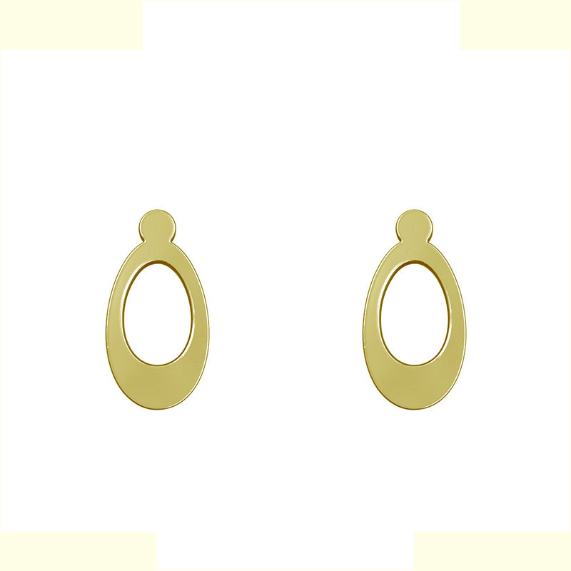 گوشواره طلا 18 عیار زنانه مدوپد مدل هندسی کد GA1-11922 گوشواره طلا 18 عیار زنانه مدوپد مدل هندسی کد GA1-11922