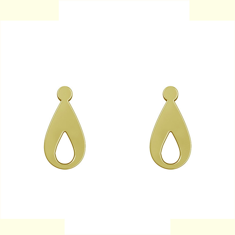 گوشواره طلا 18 عیار زنانه مدوپد مدل هندسی کد GA1-11925 گوشواره طلا 18 عیار زنانه مدوپد مدل هندسی کد GA1-11925