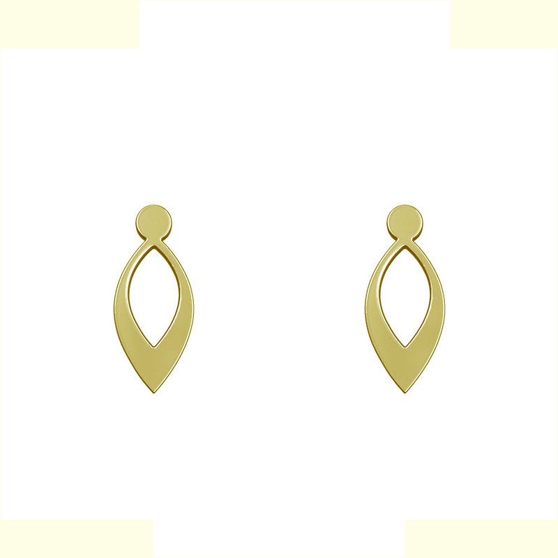 گوشواره طلا 18 عیار زنانه مدوپد مدل اشک کد GA1-12018 گوشواره طلا 18 عیار زنانه مدوپد مدل اشک کد GA1-12018