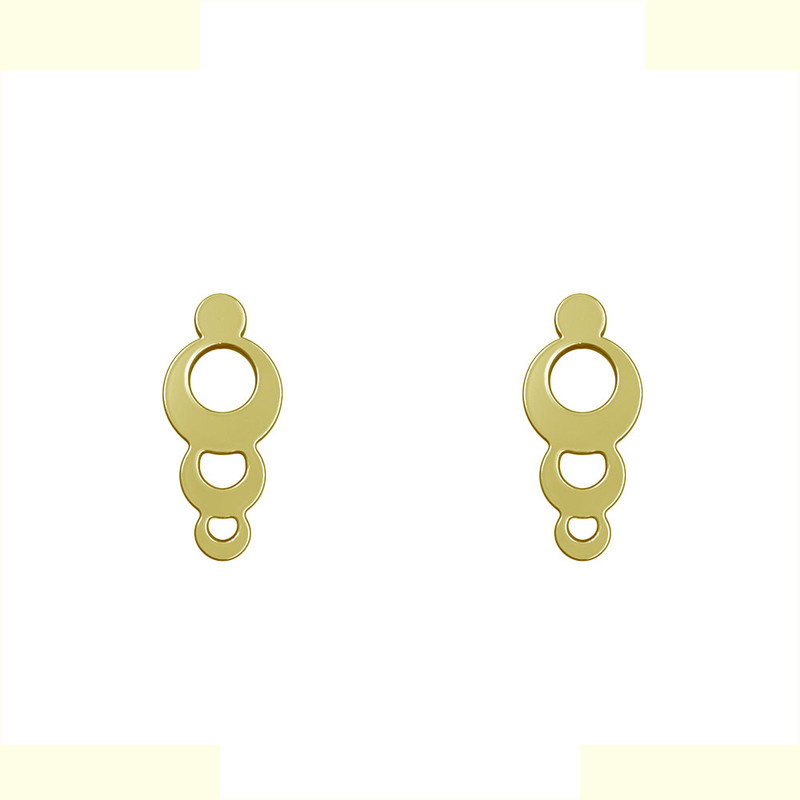 گوشواره طلا 18 عیار زنانه مدوپد مدل حلقه کد GA1-12086 گوشواره طلا 18 عیار زنانه مدوپد مدل حلقه کد GA1-12086