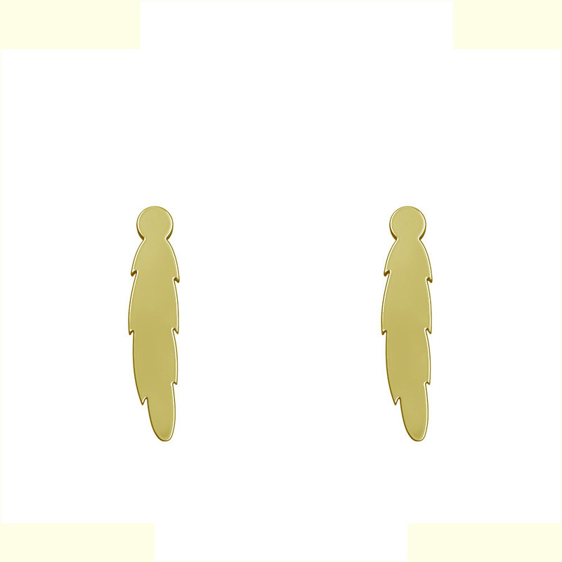 گوشواره طلا 18 عیار زنانه مدوپد مدل پر کد GA1-12125 گوشواره طلا 18 عیار زنانه مدوپد مدل پر کد GA1-12125