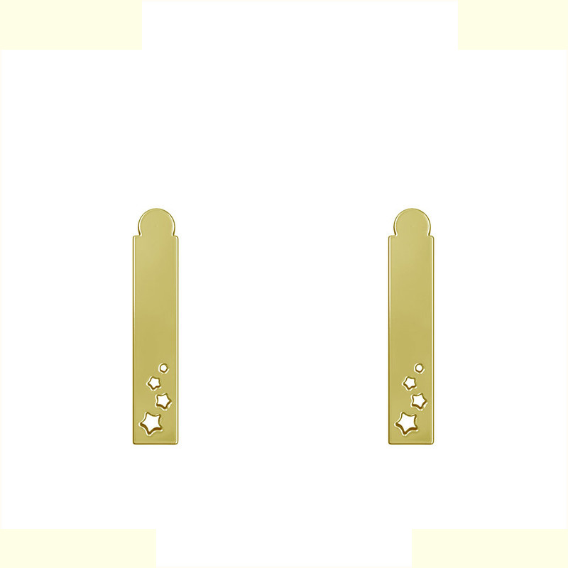 گوشواره طلا 18 عیار زنانه مدوپد مدل مستطیل کد GA1-12134 گوشواره طلا 18 عیار زنانه مدوپد مدل مستطیل کد GA1-12134