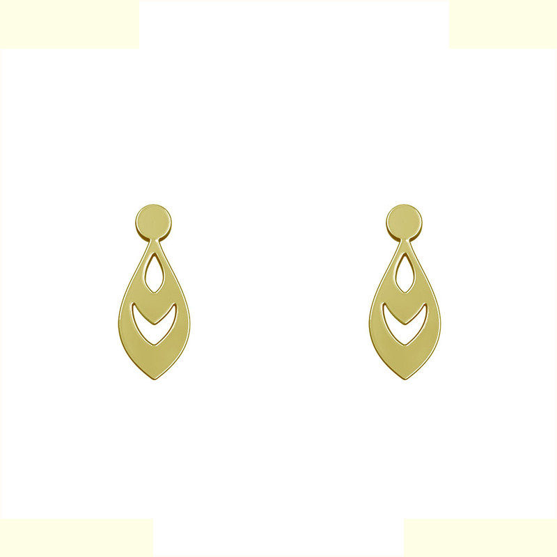 گوشواره طلا 18 عیار زنانه مدوپد مدل اشک کد GA1-12173 گوشواره طلا 18 عیار زنانه مدوپد مدل اشک کد GA1-12173