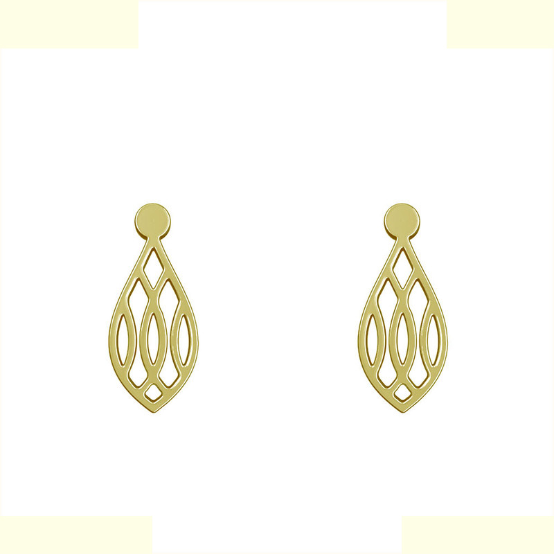 گوشواره طلا 18 عیار زنانه مدوپد مدل اشک کد GA1-12264 گوشواره طلا 18 عیار زنانه مدوپد مدل اشک کد GA1-12264