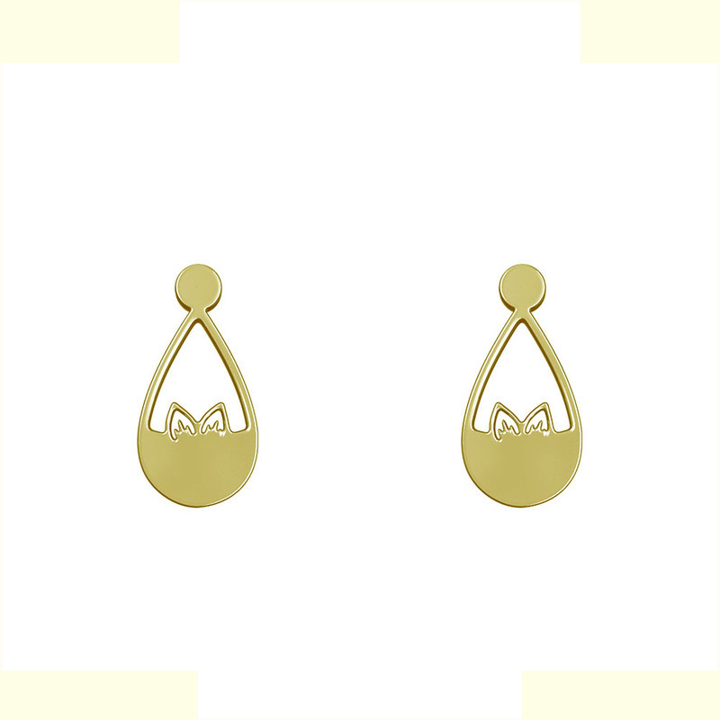 گوشواره طلا 18 عیار زنانه مدوپد مدل گل کد GA1-12663 گوشواره طلا 18 عیار زنانه مدوپد مدل گل کد GA1-12663