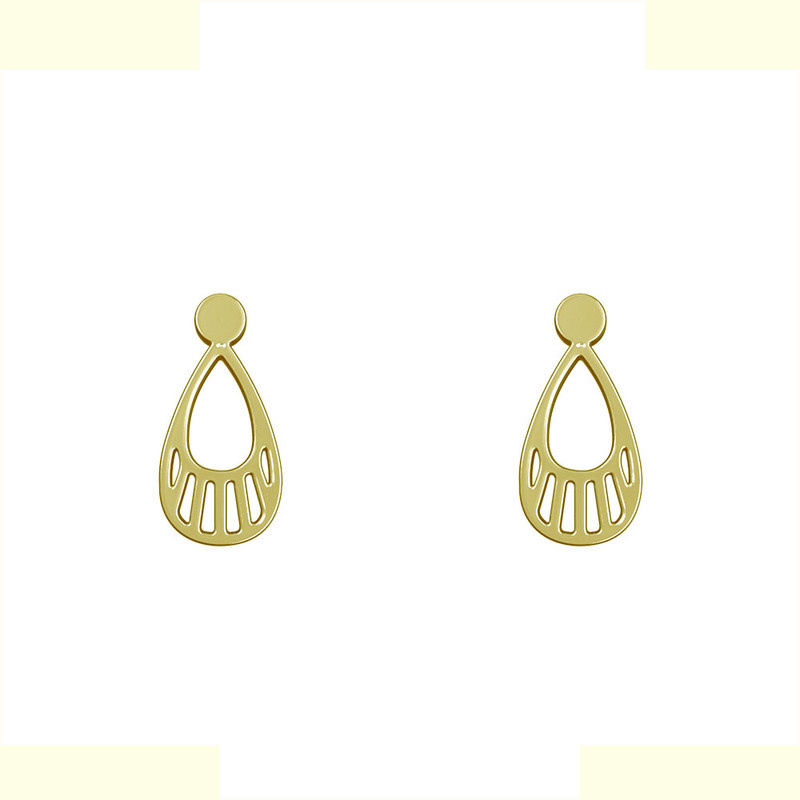 گوشواره طلا 18 عیار زنانه مدوپد مدل اشک کد GA1-12714 گوشواره طلا 18 عیار زنانه مدوپد مدل اشک کد GA1-12714