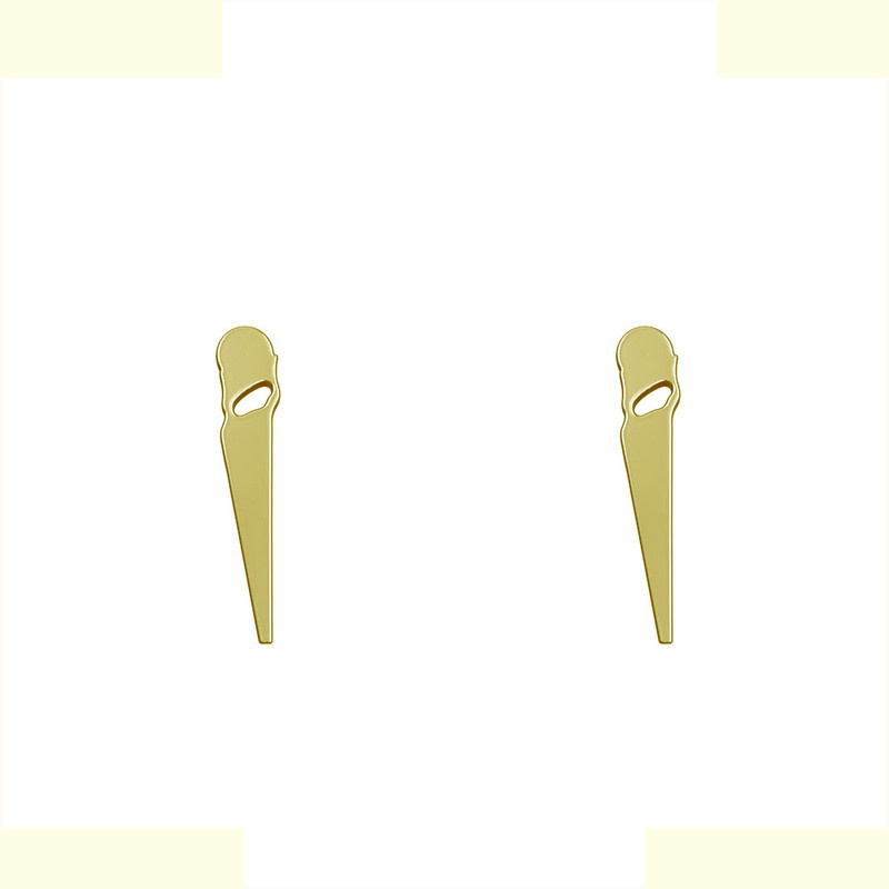 گوشواره طلا 18 عیار زنانه مدوپد مدل اره کد GA1-12915 گوشواره طلا 18 عیار زنانه مدوپد مدل اره کد GA1-12915