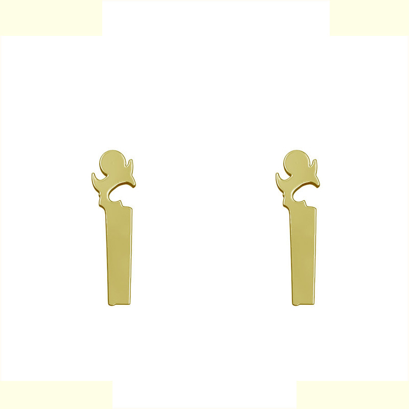 گوشواره طلا 18 عیار زنانه مدوپد مدل اره کد GA1-12934 گوشواره طلا 18 عیار زنانه مدوپد مدل اره کد GA1-12934