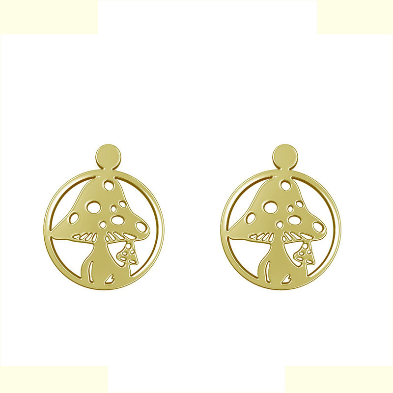 گوشواره طلا 18 عیار زنانه مدوپد مدل قارچ کد GA1-12980 گوشواره طلا 18 عیار زنانه مدوپد مدل قارچ کد GA1-12980