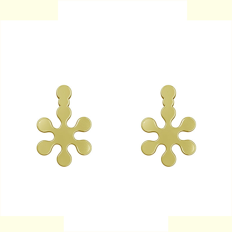 گوشواره طلا 18 عیار زنانه مدوپد مدل گل کد GA1-13005 گوشواره طلا 18 عیار زنانه مدوپد مدل گل کد GA1-13005