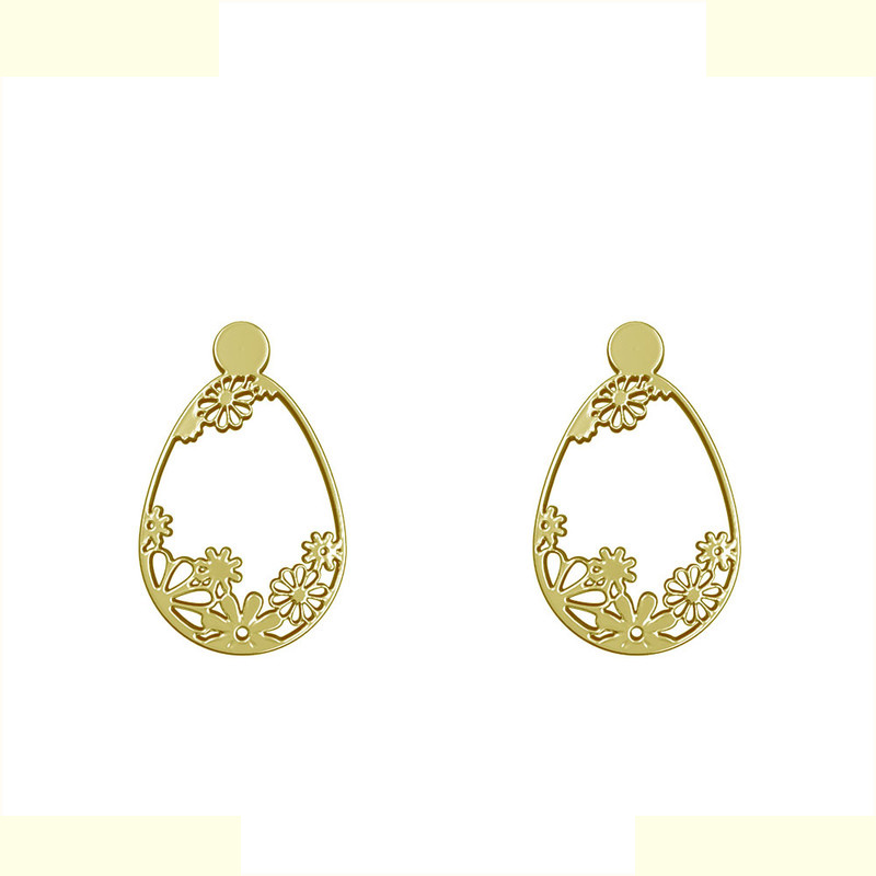 گوشواره طلا 18 عیار زنانه مدوپد مدل برگ کد GA1-13006 گوشواره طلا 18 عیار زنانه مدوپد مدل برگ کد GA1-13006