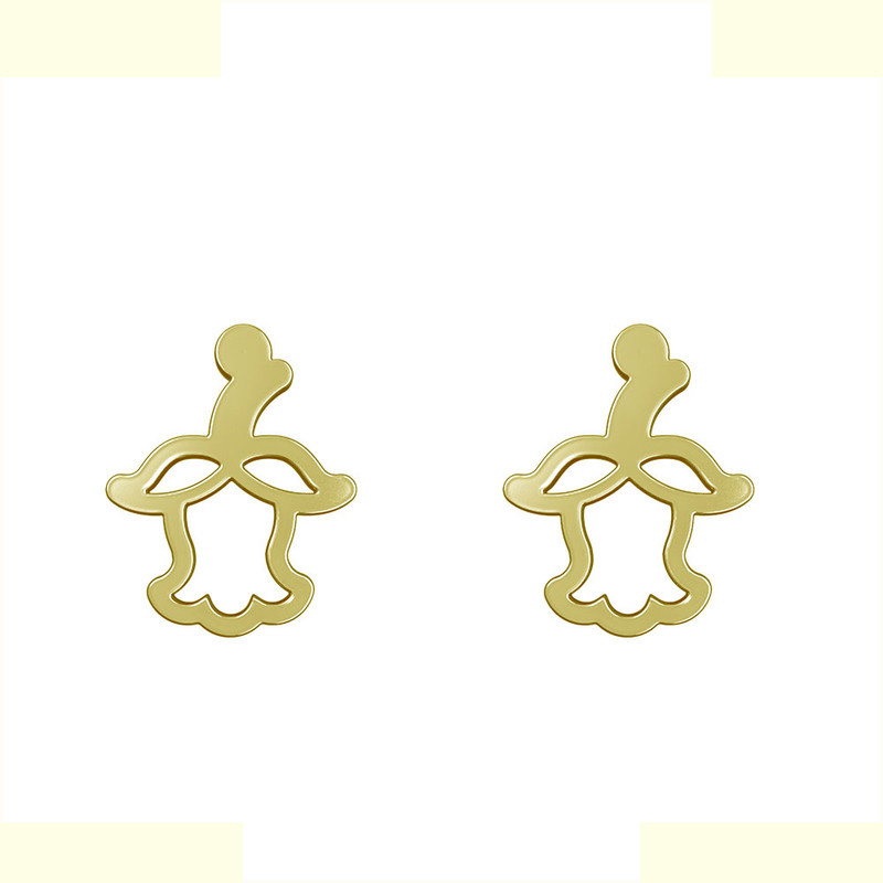 گوشواره طلا 18 عیار زنانه مدوپد مدل میوه کد GA1-13043 گوشواره طلا 18 عیار زنانه مدوپد مدل میوه کد GA1-13043