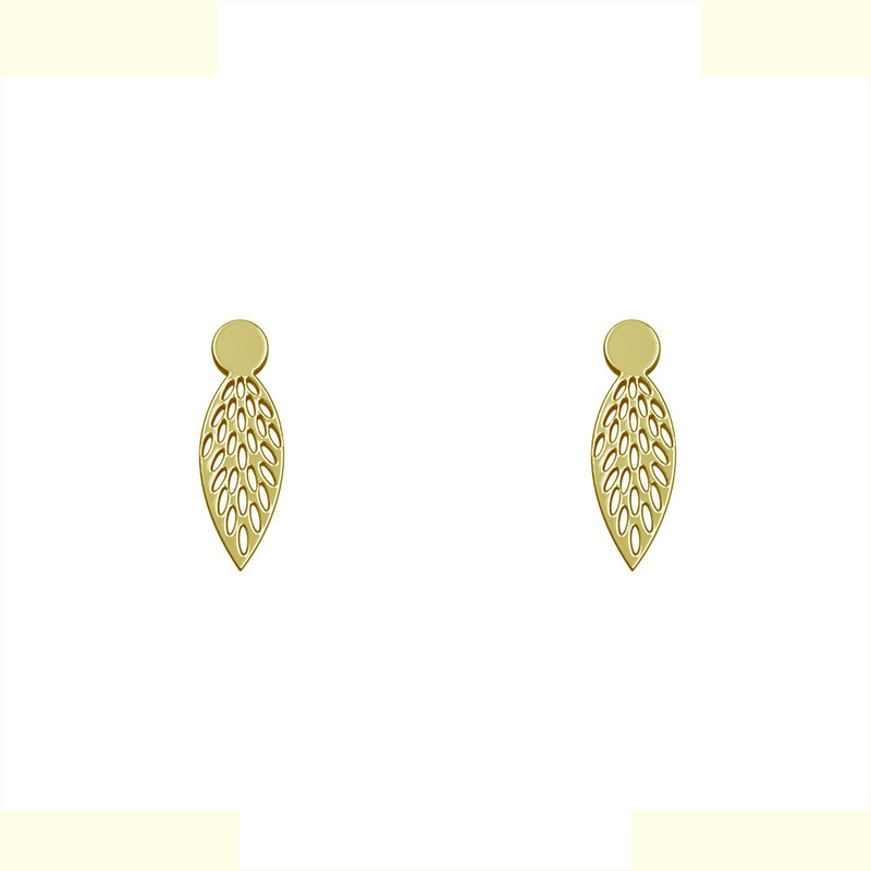 گوشواره طلا 18 عیار زنانه مدوپد مدل اشک کد GA1-13126 گوشواره طلا 18 عیار زنانه مدوپد مدل اشک کد GA1-13126