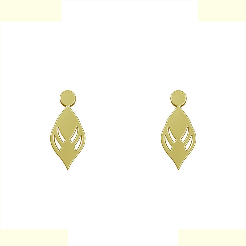 گوشواره طلا 18 عیار زنانه مدوپد مدل هندسی کد GA1-13208 گوشواره طلا 18 عیار زنانه مدوپد مدل هندسی کد GA1-13208