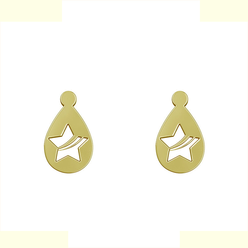 گوشواره طلا 18 عیار زنانه مدوپد مدل ستاره کد GA1-13339 گوشواره طلا 18 عیار زنانه مدوپد مدل ستاره کد GA1-13339