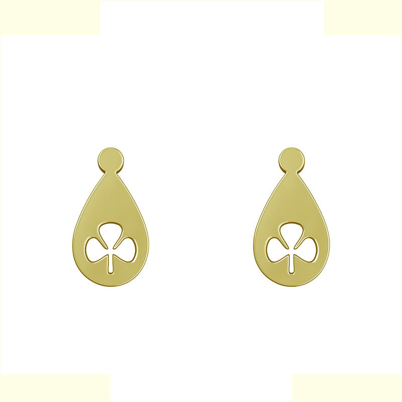 گوشواره طلا 18 عیار زنانه مدوپد مدل هندسی کد GA1-13532 گوشواره طلا 18 عیار زنانه مدوپد مدل هندسی کد GA1-13532