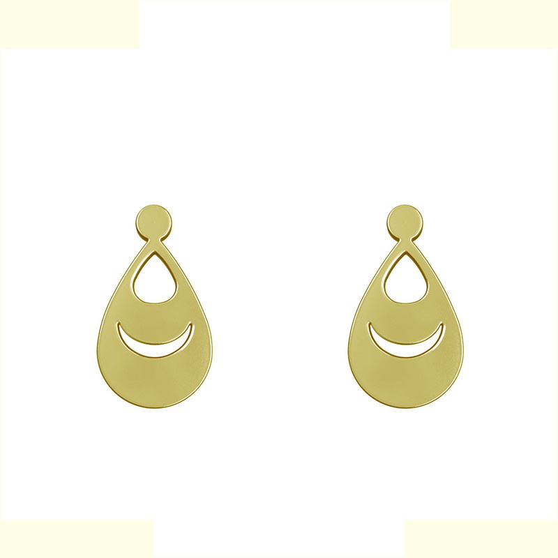 گوشواره طلا 18 عیار زنانه مدوپد مدل هندسی کد GA1-13748 گوشواره طلا 18 عیار زنانه مدوپد مدل هندسی کد GA1-13748