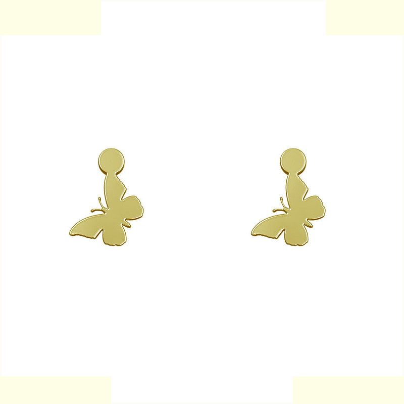 گوشواره طلا 18 عیار زنانه مدوپد مدل پروانه کد GA1-13757 گوشواره طلا 18 عیار زنانه مدوپد مدل پروانه کد GA1-13757