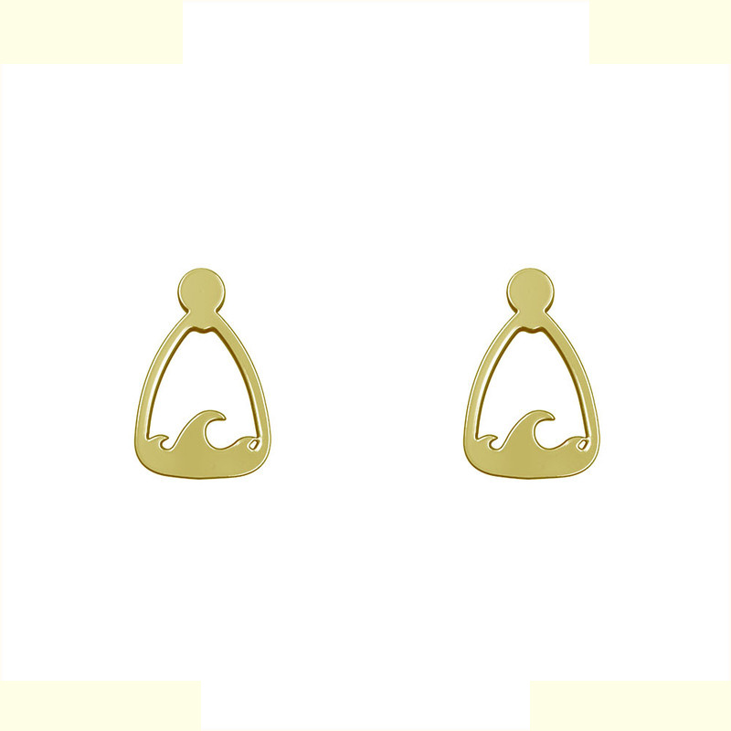 گوشواره طلا 18 عیار زنانه مدوپد مدل هندسی کد GA1-13830 گوشواره طلا 18 عیار زنانه مدوپد مدل هندسی کد GA1-13830