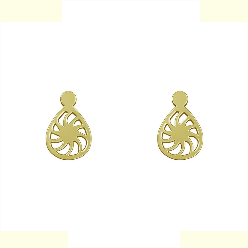 گوشواره طلا 18 عیار زنانه مدوپد مدل هندسی کد GA1-13831 گوشواره طلا 18 عیار زنانه مدوپد مدل هندسی کد GA1-13831