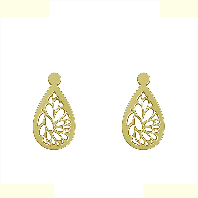 گوشواره طلا 18 عیار زنانه مدوپد مدل هندسی کد GA1-13850 گوشواره طلا 18 عیار زنانه مدوپد مدل هندسی کد GA1-13850