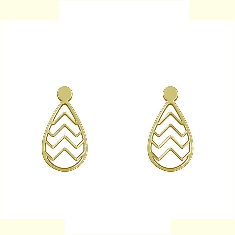 گوشواره طلا 18 عیار زنانه مدوپد مدل مستطیل کد GA1-13856 گوشواره طلا 18 عیار زنانه مدوپد مدل مستطیل کد GA1-13856