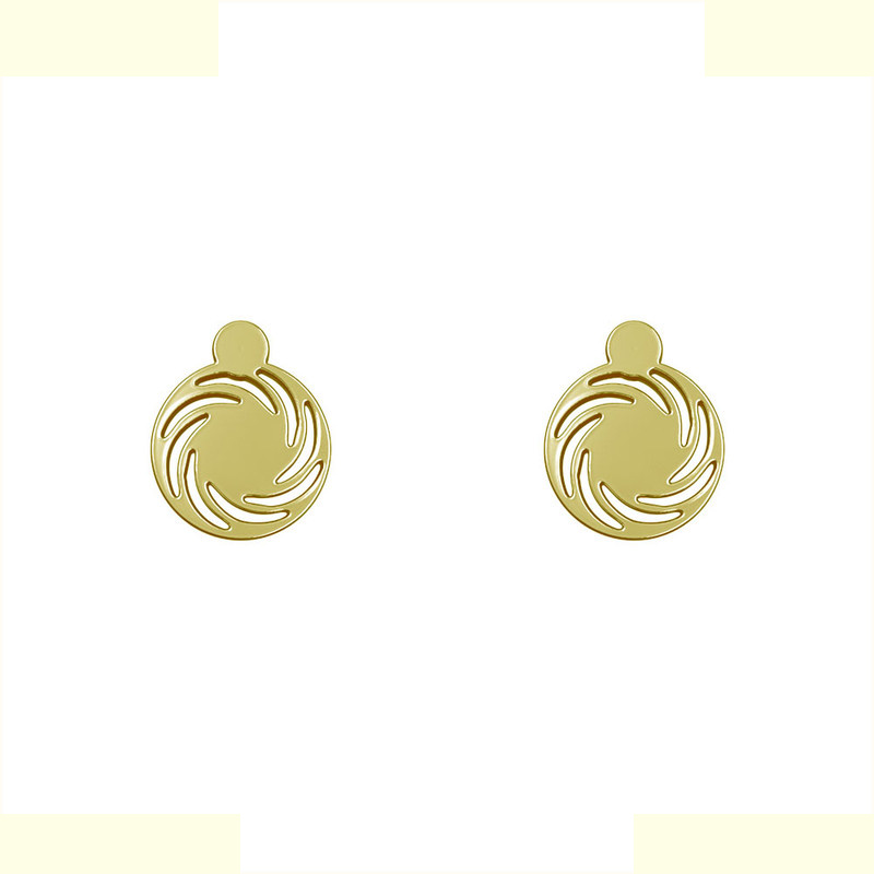 گوشواره طلا 18 عیار زنانه مدوپد مدل هندسی کد GA1-13873 گوشواره طلا 18 عیار زنانه مدوپد مدل هندسی کد GA1-13873