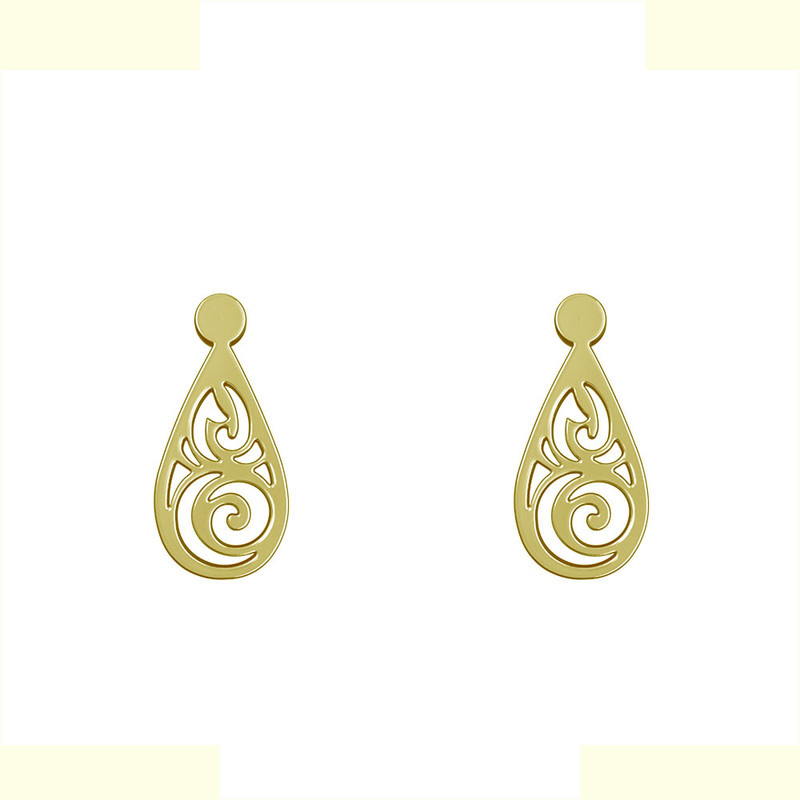 گوشواره طلا 18 عیار زنانه مدوپد مدل هندسی کد GA1-14024 گوشواره طلا 18 عیار زنانه مدوپد مدل هندسی کد GA1-14024