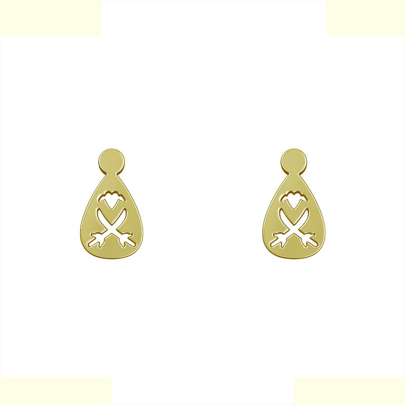 گوشواره طلا 18 عیار زنانه مدوپد مدل شمشیر کد GA1-14058 گوشواره طلا 18 عیار زنانه مدوپد مدل شمشیر کد GA1-14058