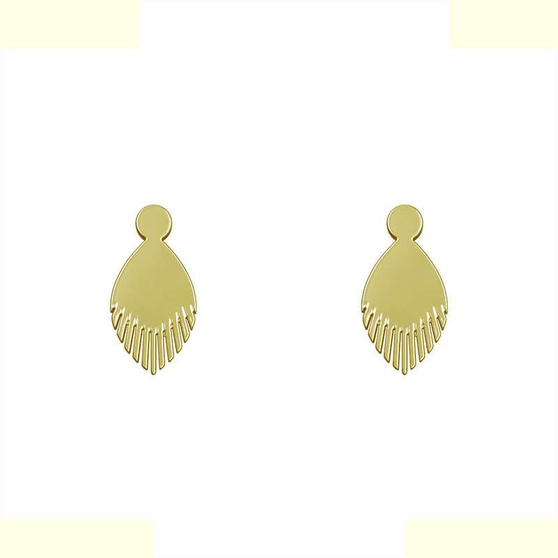 گوشواره طلا 18 عیار زنانه مدوپد مدل هندسی کد GA1-14136 گوشواره طلا 18 عیار زنانه مدوپد مدل هندسی کد GA1-14136