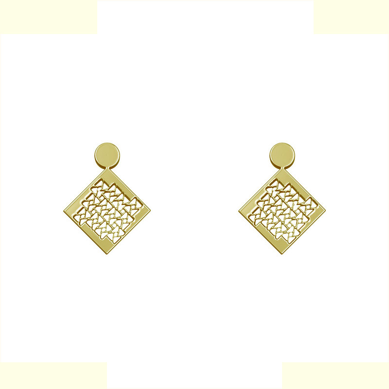 گوشواره طلا 18 عیار زنانه مدوپد مدل هندسی کد GA1-14163 گوشواره طلا 18 عیار زنانه مدوپد مدل هندسی کد GA1-14163