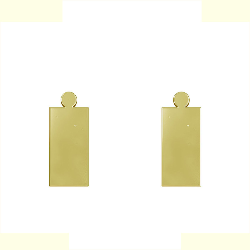 گوشواره طلا 18 عیار زنانه مدوپد مدل مستطیل کد GA1-14168 گوشواره طلا 18 عیار زنانه مدوپد مدل مستطیل کد GA1-14168