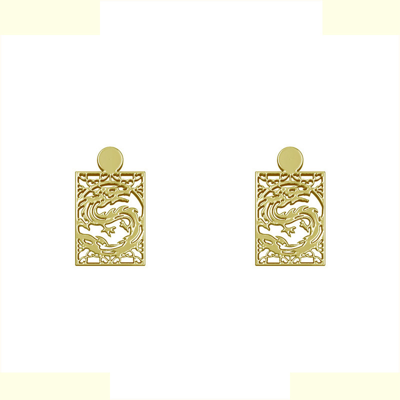 گوشواره طلا 18 عیار زنانه مدوپد مدل مستطیل کد GA1-14203 گوشواره طلا 18 عیار زنانه مدوپد مدل مستطیل کد GA1-14203