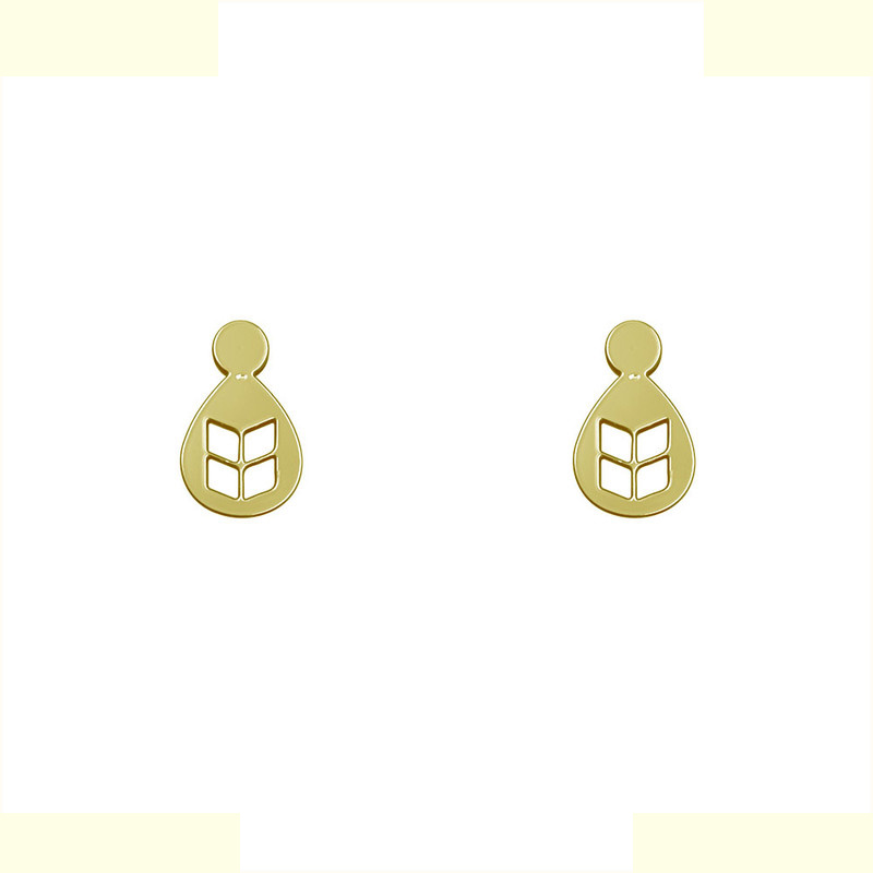 گوشواره طلا 18 عیار زنانه مدوپد مدل هندسی کد GA1-14217 گوشواره طلا 18 عیار زنانه مدوپد مدل هندسی کد GA1-14217