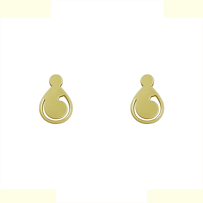 گوشواره طلا 18 عیار زنانه مدوپد مدل هندسی کد GA1-14234 گوشواره طلا 18 عیار زنانه مدوپد مدل هندسی کد GA1-14234