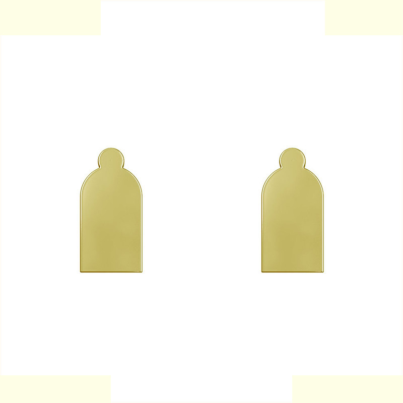 گوشواره طلا 18 عیار زنانه مدوپد مدل هندسی کد GA1-14316 گوشواره طلا 18 عیار زنانه مدوپد مدل هندسی کد GA1-14316