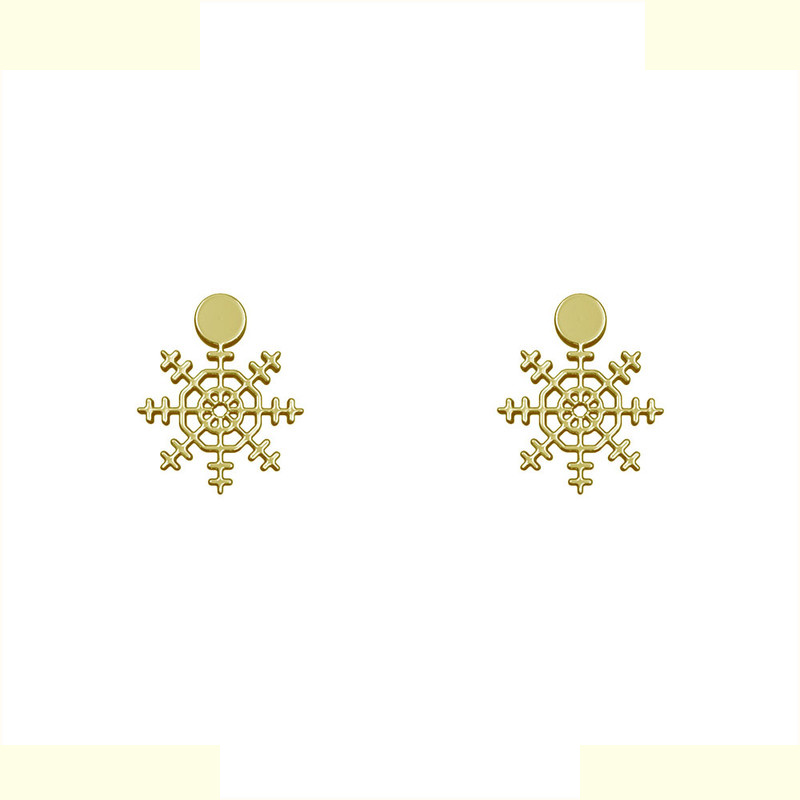 گوشواره طلا 18 عیار زنانه مدوپد مدل هندسی کد GA1-14392 گوشواره طلا 18 عیار زنانه مدوپد مدل هندسی کد GA1-14392